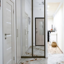 Armoire dans le couloir et le couloir: types, contenu interne, emplacement, couleur, design-1