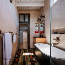 Salle de bain style loft : choix de finitions, couleurs, mobilier, plomberie et déco-8