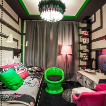 Chambre pour une adolescente : choix de couleur, style, idées déco, zonage, déco-6