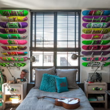 Intérieur d'une chambre pour un adolescent : zonage, choix de couleur, style, mobilier et déco-4