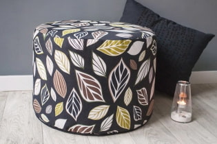 Comment fabriquer un pouf de ses propres mains à partir de matériaux de récupération?