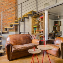 Comment décorer un intérieur de salon de style loft ? -2