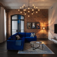 Comment décorer un intérieur de salon de style loft ? -7