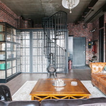 Comment décorer un intérieur de salon de style loft ? -8