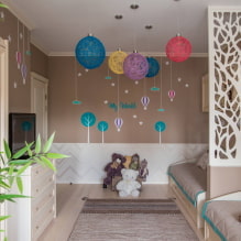 Chambre d'enfants pour deux enfants: exemples de réparation, zonage, photos à l'intérieur-1