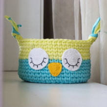 Comment faire un panier au crochet de vos propres mains? -3