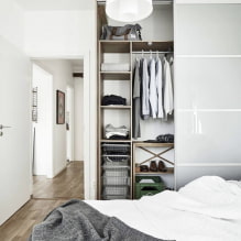 Dressing dans la chambre: options de placement, photo à l'intérieur-1