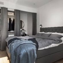 Dressing dans la chambre: options de placement, photo à l'intérieur-8