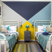 Chambre d'enfant dans un style marin: photos, exemples pour un garçon et une fille-8