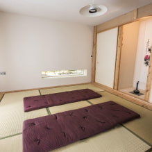 Chambre à coucher de style japonais: caractéristiques de conception, photo à l'intérieur-7