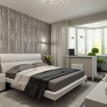 Conception de chambre moderne avec balcon-7