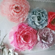 Comment faire de grandes fleurs à partir de papier ondulé ? MK étape par étape-4