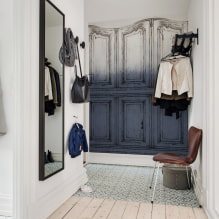 Comment décorer l'intérieur du couloir et du couloir dans le style scandinave? -3