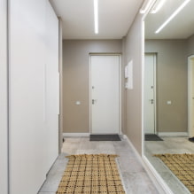 Couloir dans un style moderne: exemples élégants à l'intérieur-6