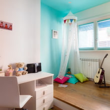 Caractéristiques de la conception d'une chambre d'enfants 12 m²-1