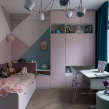 Caractéristiques de la conception d'une chambre d'enfants 12 m²-3