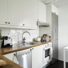 Comment créer un design harmonieux d'une petite cuisine de 8 m² ? -8