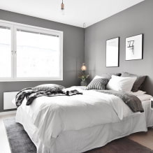 Tout sur l'utilisation du gris à l'intérieur de la chambre-0