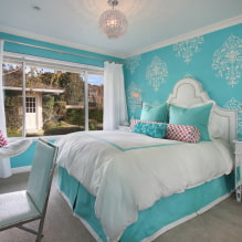 Chambre aux tons turquoise: secrets de conception et 55 photos-6