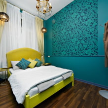 Chambre aux tons turquoise : secrets de conception et 55 photos-7