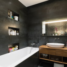 Salle de bain noire : photos et secrets design-design-1