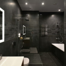 Salle de bain noire : photos et secrets design-design-3