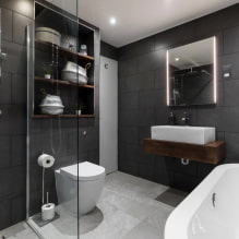 Salle de bain noire : photos et design-secrets de déco-8