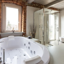 Salle de bain avec fenêtre: photo à l'intérieur et idées de design-0