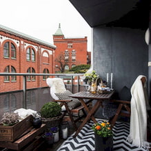 Photos et idées pour décorer un balcon dans le style d'un loft-5