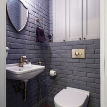 Paano palamutihan ang isang loft-style toilet? -2