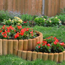 Comment aménager un parterre de fleurs à plusieurs niveaux dans un chalet d'été? -4