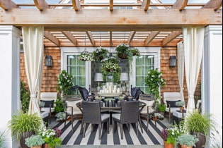 Qu'est-ce qu'une terrasse ? Types, idées de design et photos dans leur chalet d'été