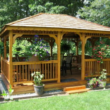 Comment équiper un gazebo pour une résidence d'été ? -1