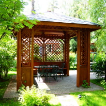 Comment équiper un gazebo pour une résidence d'été ? -5