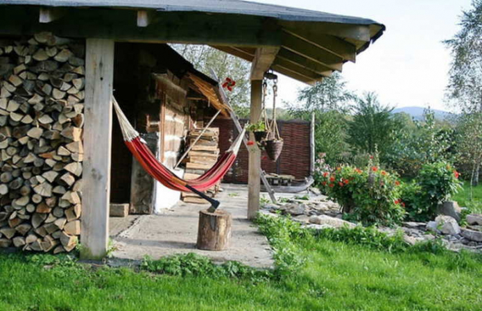 Hamac pour chalets d'été, notice de fabrication