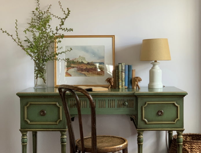 Design d'intérieur dans un style vintage