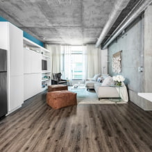 Comment décorer une cuisine-salon de style loft ? -2