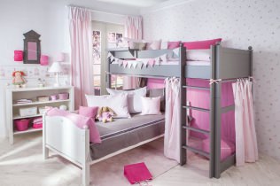 Chambre d'enfant en rose