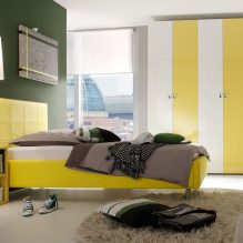 Chambre d'enfant dans les tons jaunes-4