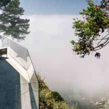 Maison sur une falaise surplombant l'océan-12