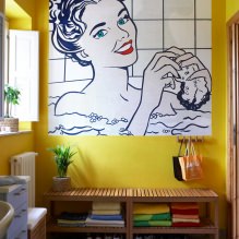 Style pop art à l'intérieur: caractéristiques de conception, choix de finitions, mobilier, peintures-1