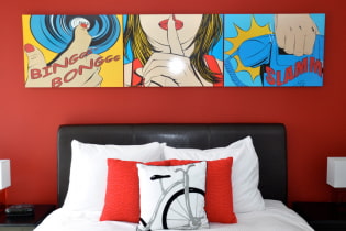 Style pop art à l'intérieur : éléments de design, choix des finitions, mobilier, tableaux