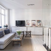 Intérieur suédois d'un studio 34 m². m-4