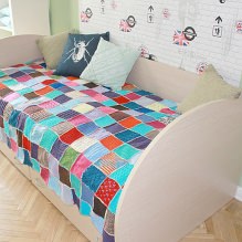 Ang istilo ng patchwork sa interior-2