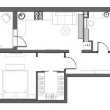 Projet de conception d'appartements 48 m². m-0