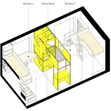 Design moderne d'un appartement de trois pièces de 80 m². m. à Moscou-4